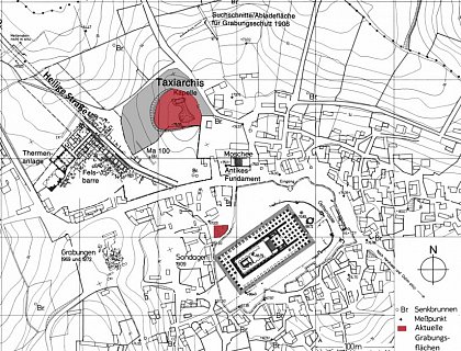 Topographischer bersichtsplan von Didyma